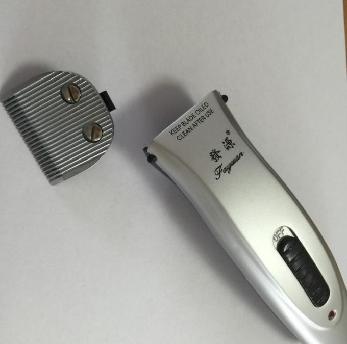 Podadoras de pelo convenientes de plata del peluquero RFCD298, condensador de ajuste de la barba de la peluquería de caballeros