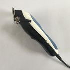 White Blue Color Male Electric Hair Trimming Clippers High Performance Little Noise